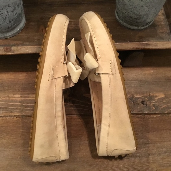 New Ralph Lauren Driving Moccasins Tan - Picture 4 of 6